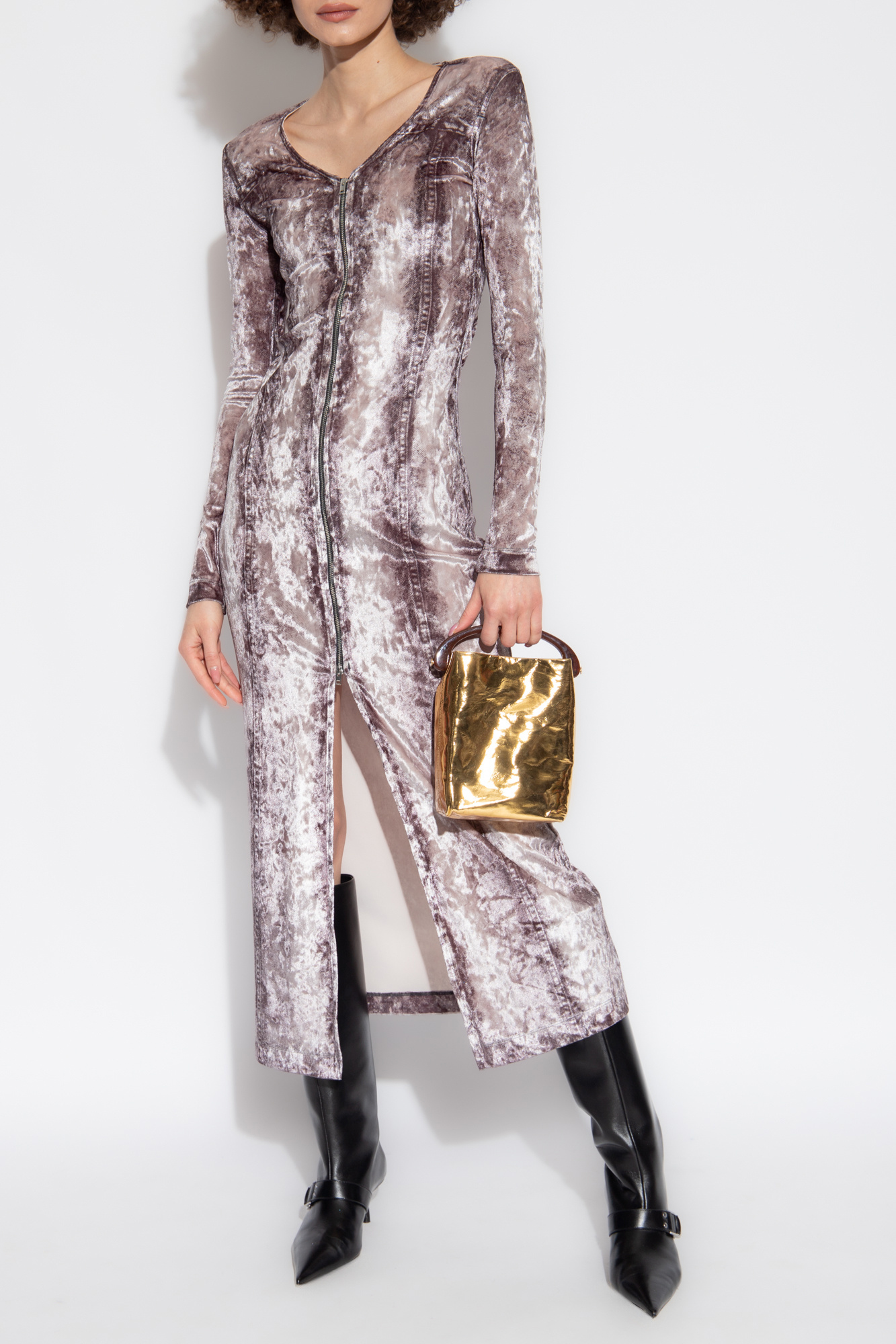 Diesel 'D-MARTEL' velour dress | Women's Clothing | Vitkac